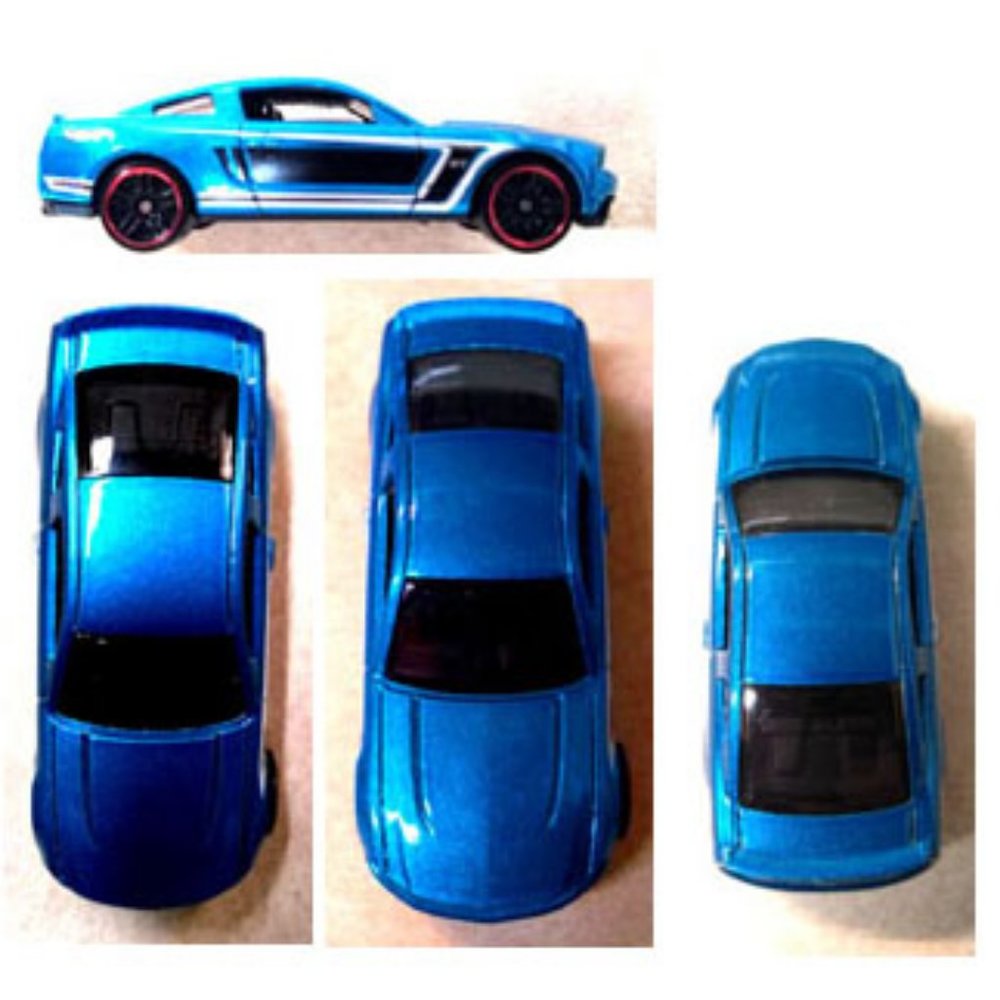 Brand New Die Cast Blue Car